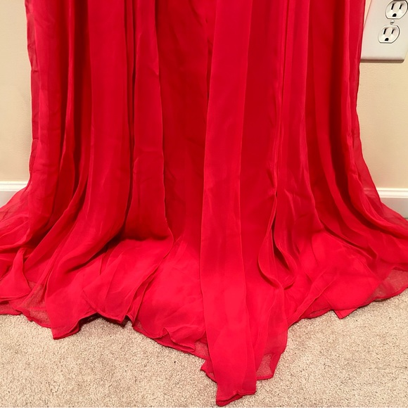 Mike Benet Formals Vintage Pink Prom Formal Dress 6 - Picture 5 of 8